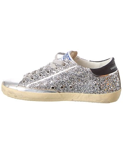 Golden Goose Superstar Glitter & Leather Sneaker Women - Image 2