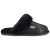 D Mule Satin Sheepskin Slipper Women