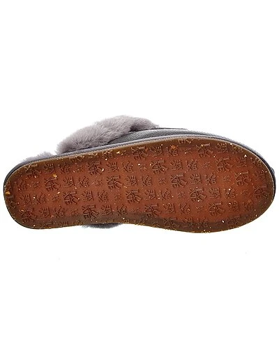 D Mule Buff Sheepskin Slipper Women - Image 4