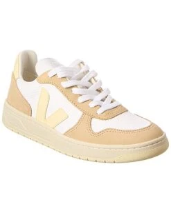 Veja V-10 Leather & Mesh Sneaker Women