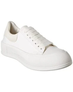 Alexander McQueen Deck Plimsoll Canvas Sneaker Men