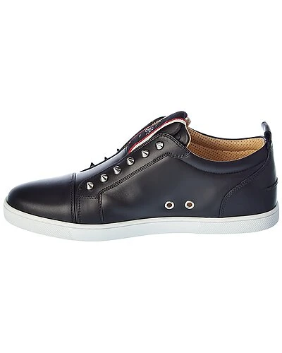 Christian Louboutin F.A.V Fique A Vontade Leather Sneaker Men - Image 2