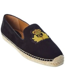 Christian Louboutin Nanou Orlato Suede Espadrille Men