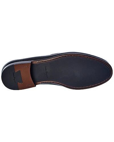 Salvatore Ferragamo Crown Leather Loafer Men - Image 4