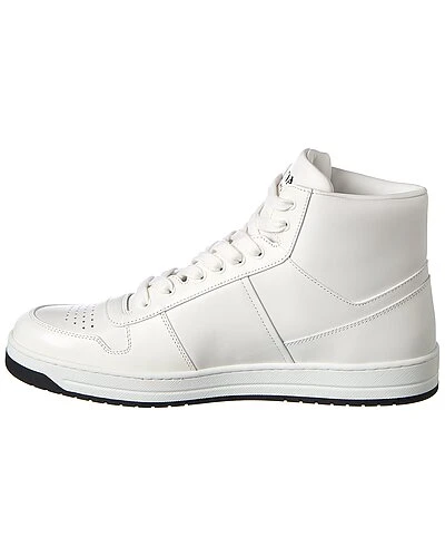 Prada Leather High-Top Sneaker Men - Image 2