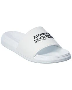 Alexander McQueen Pool Rubber Slide Men