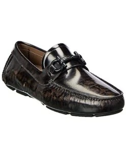 Salvatore Ferragamo Parigi New Leather Driver Men
