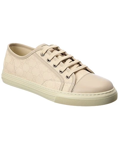Gucci GG Canvas & Leather Sneaker Men