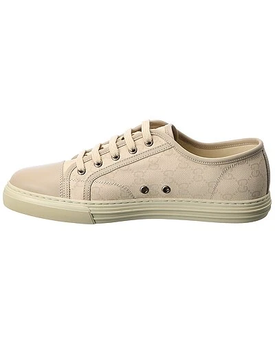Gucci GG Canvas & Leather Sneaker Men - Image 2