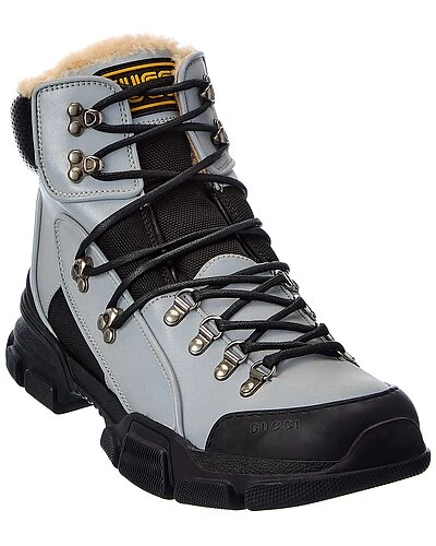 Gucci Flashtrek Leather Boot Men
