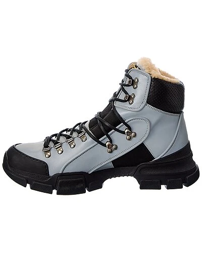 Gucci Flashtrek Leather Boot Men - Image 2