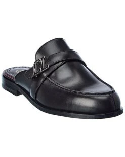 Christian Louboutin Muloman Leather Mule Men
