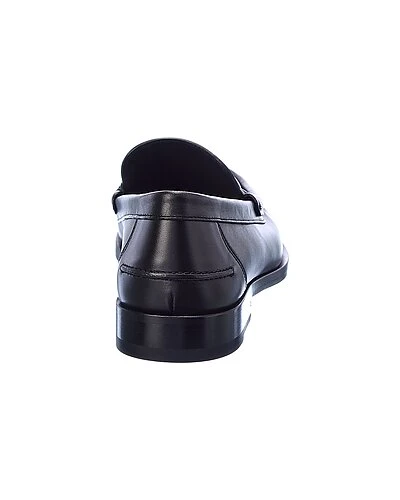 FENDI O'Lock FF Canvas & Leather Loafer Men - Image 3