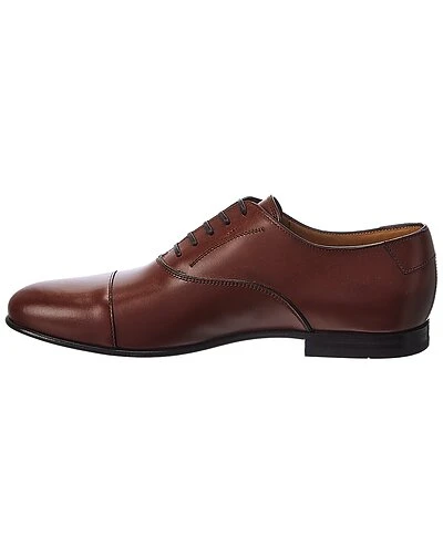 Salvatore Ferragamo Gillo Leather Oxford Men - Image 2