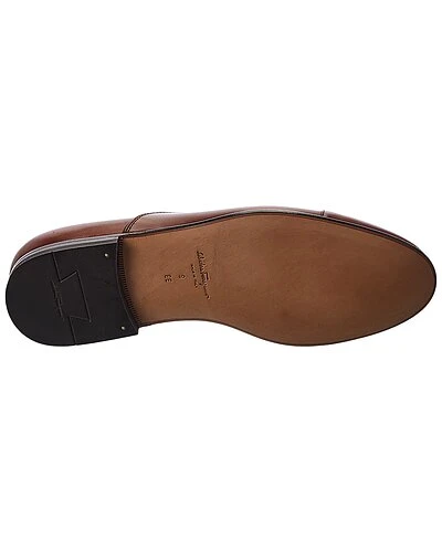 Salvatore Ferragamo Gillo Leather Oxford Men - Image 4