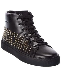 MOSCHINO Leather Sneaker Women