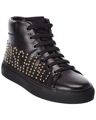 MOSCHINO Leather Sneaker Women