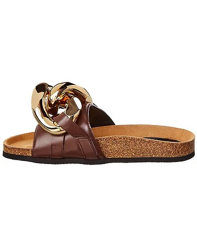 JW Anderson Chain Leather Slide Women - Image 2