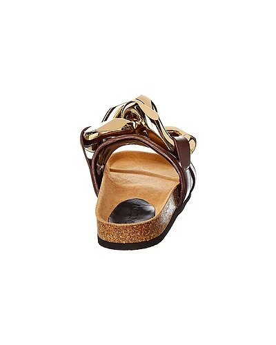 JW Anderson Chain Leather Slide Women - Image 3