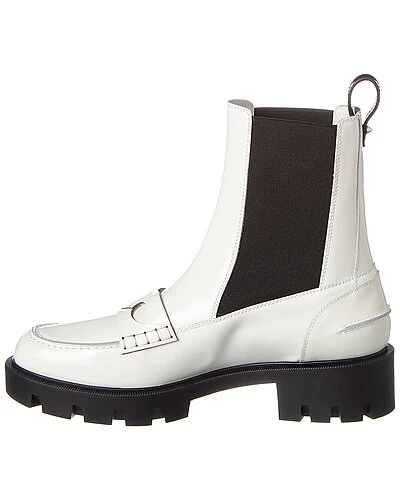 Christian Louboutin Montezu Lug Leather Boot Women - Image 2