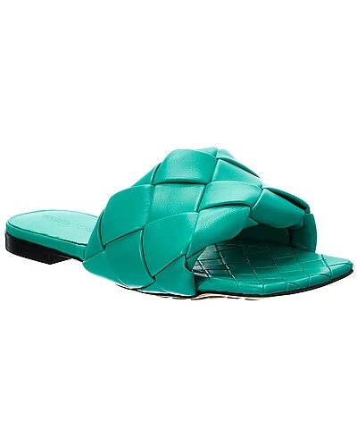 Bottega Veneta The Lido Intrecciato Leather Sandal Women