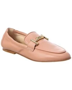 Tod's Double T Leather Loafer Women