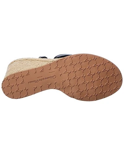 Bbon Beachclub 85 Leather Wedge Sandal Women - Image 4