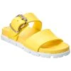 Prada Logo Rubber Sandal Women