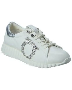 Salvatore Ferragamo Ninfa Lux Leather Sneaker Women