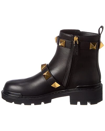 Valentino Roman Stud Leather Boot Women - Image 2