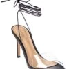 Skye 85 Vinyl & Leather Sandal Women