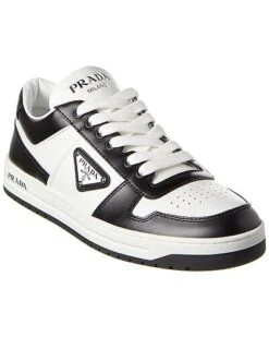 Prada Downtown Leather Sneaker Women