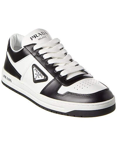 Prada Downtown Leather Sneaker Women