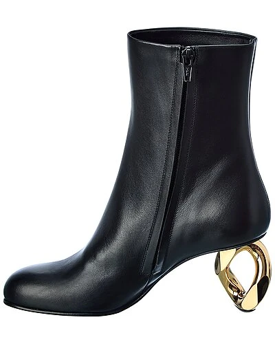 JW Anderson Chain Leather Bootie Women - Image 2