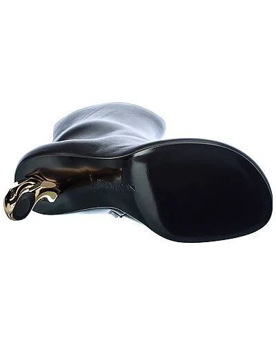 JW Anderson Chain Leather Bootie Women - Image 4