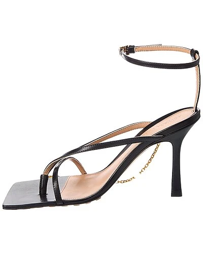Bottega Veneta Stretch Strap Leather Sandal Women - Image 2