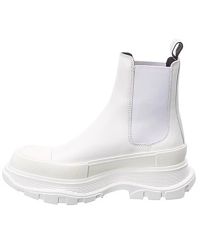 Alexander McQueen Tread Slick Leather Boot Women - Image 2