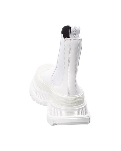 Alexander McQueen Tread Slick Leather Boot Women - Image 3