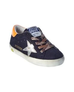 Golden Goose Superstar Suede & Leather Sneaker Kids
