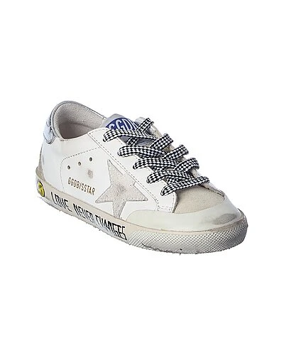 Golden Goose Superstar Leather & Suede Sneaker Kids