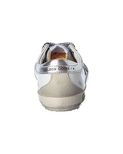 Golden Goose Superstar Leather & Suede Sneaker Kids - Image 3