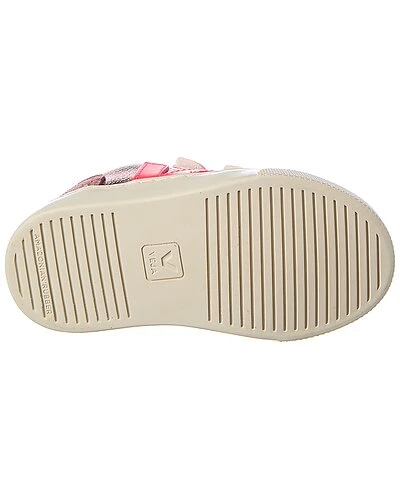 Veja Small V-12 Leather Sneaker Kids - Image 4