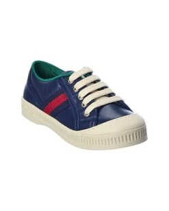 Gucci Tennis 1977 Leather Sneaker Kids