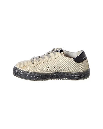 Golden Goose May Canvas & Leather Sneaker Kids - Image 2