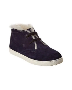 Tod's Junior Suede Boot Kids