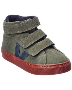 Veja Small Esplar Mid Suede Sneaker Kids