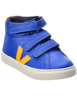 Veja Small Esplar Mid Leather Sneaker Kids