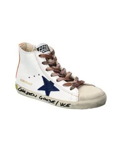 Golden Goose Francy Leather & Suede High-Top Sneaker Kids