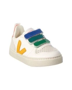 Veja Small V-10 Leather Sneaker Kids