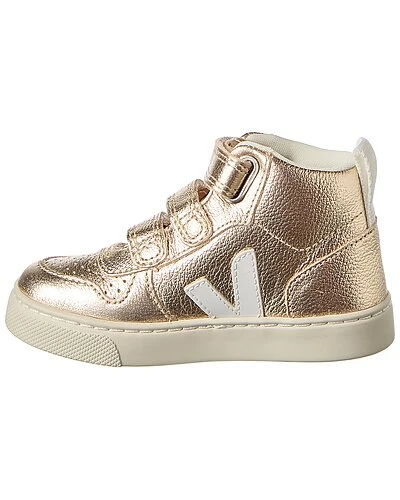Veja Small V-10 Mid Leather Sneaker Kids - Image 2